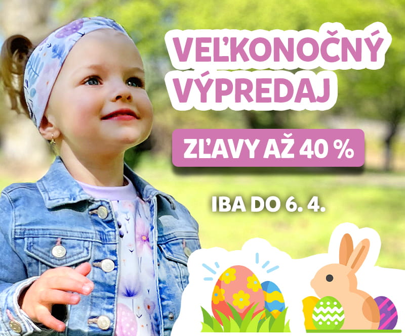 VEĽKONOČNÝ VÝPREDAJ